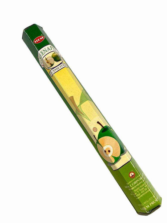 Aromatic Green Apple Incense Sticks - 20 Ct | Mystics Vibe
