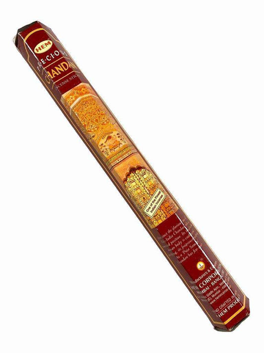 Premium Precious Chandan Incense Sticks - 20 Pack