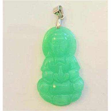 Jade Pendant Necklace Kuanyin