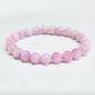Kunzite Round Bead Bracelet - Loving Awakening