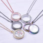 Floating Locket Necklace w/ Assorted Charm Pack
