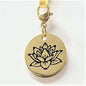 Lotus Flower Charm Gold