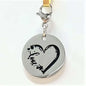 Love Heart Charm Stainless