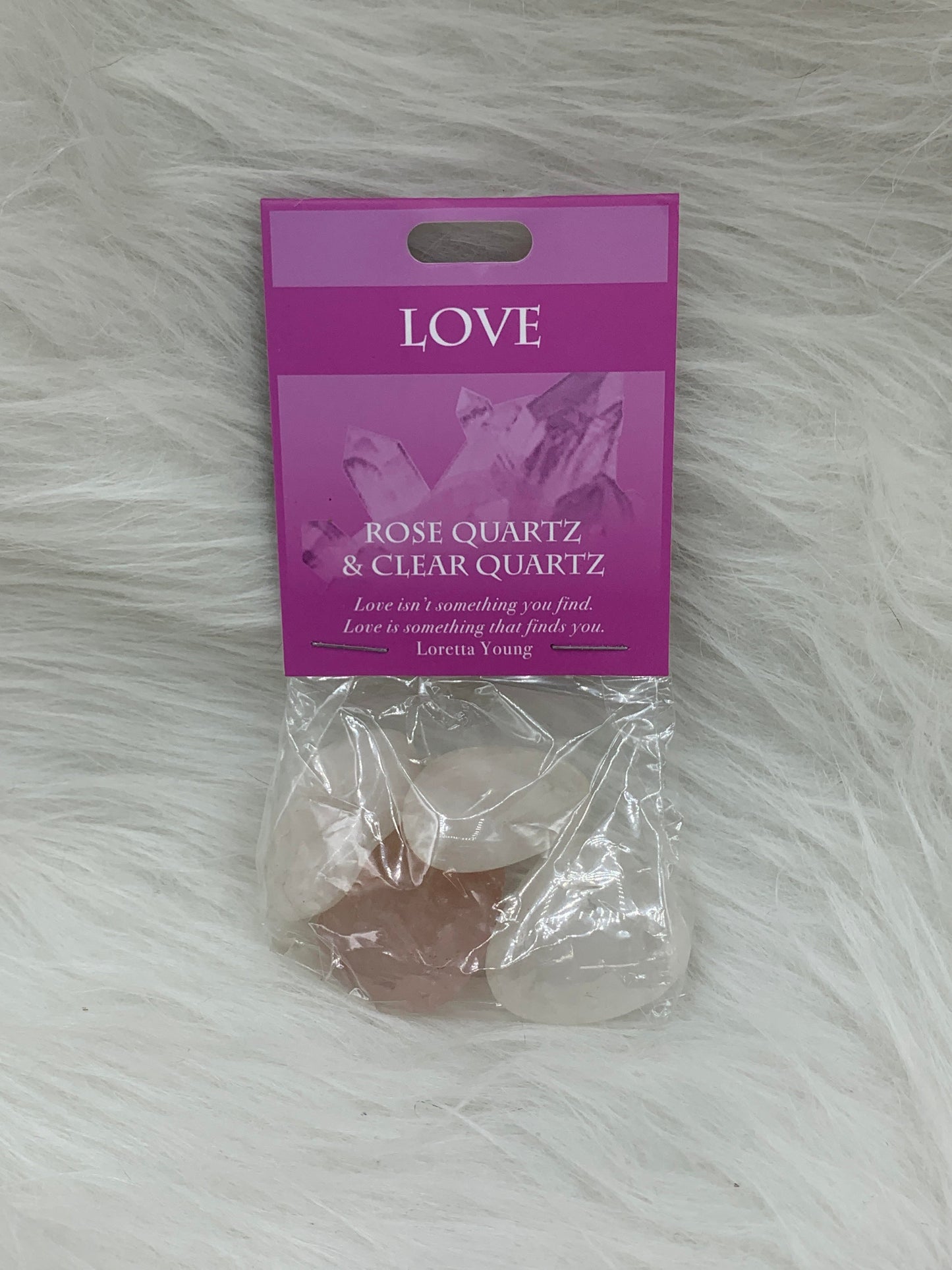 Love - Rose/Clear Quartz