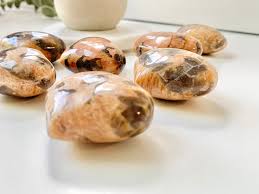 Peach Moonstone w/ Smoky Inclusions Tumbled