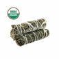 Mugwort and White Sage Organic Smudge Stick (4 in.)