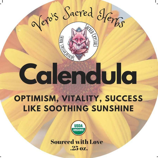 Organic Calendula Flowers Herb for Healing | Mystics Vibe