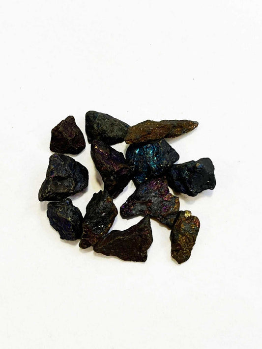 Vibrant Peacock Ore Rough Crystal for Joy and Happiness