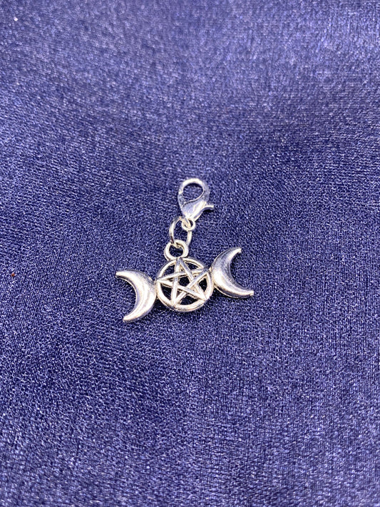 Charm - Triple Moon Pentagram