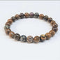 Pietersite Round Bead Bracelet - Strong Leadership