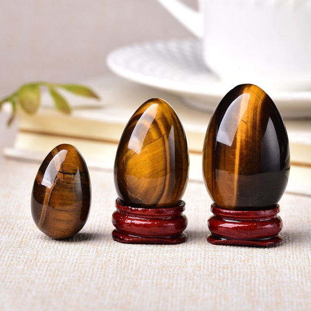 Premium Healing Crystal Yoni Eggs with Amethyst and More