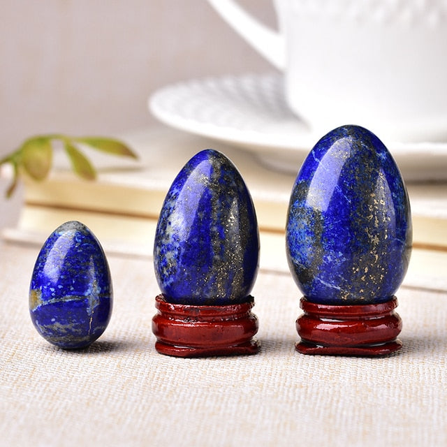 Premium Healing Crystal Yoni Eggs with Amethyst and More