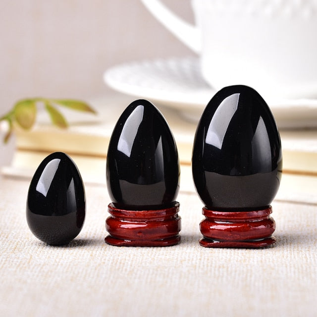 Premium Healing Crystal Yoni Eggs with Amethyst and More