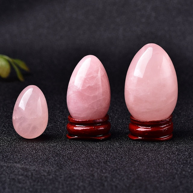 Premium Healing Crystal Yoni Eggs with Amethyst and More