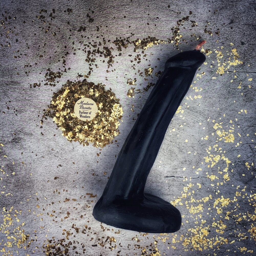 Beeswax Phallus Spell Candle