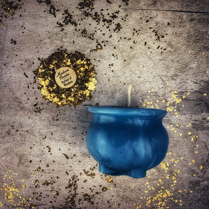 Beeswax Cauldron of Magick Spell Candle