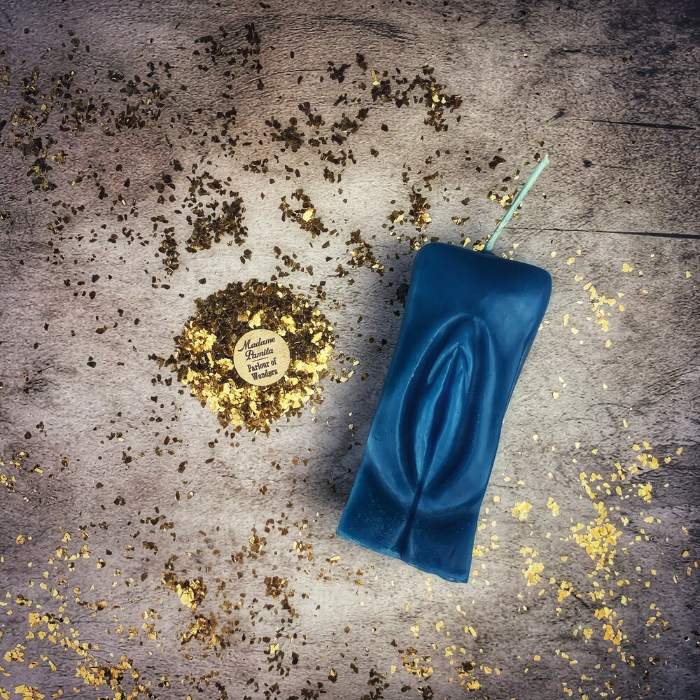 Beeswax Yoni Vulva Spell Candle