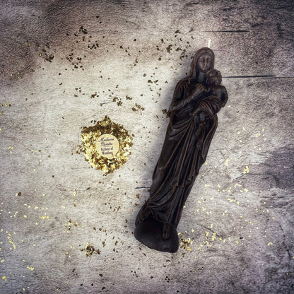 Beeswax Mother Mary Spell Candle