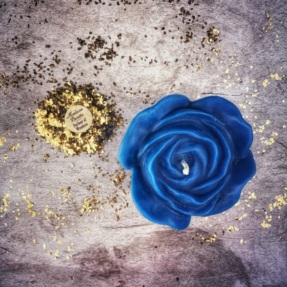 Beeswax Rose Romance Spell Candle