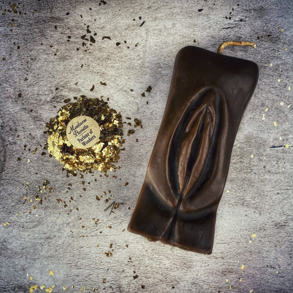 Beeswax Yoni Vulva Spell Candle