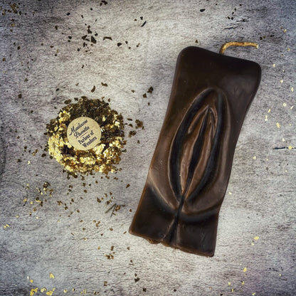 Beeswax Yoni Vulva Spell Candle