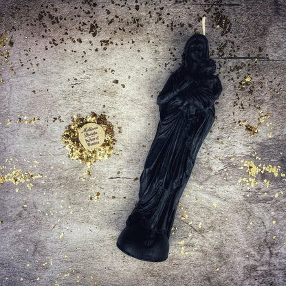 Beeswax Mother Mary Spell Candle