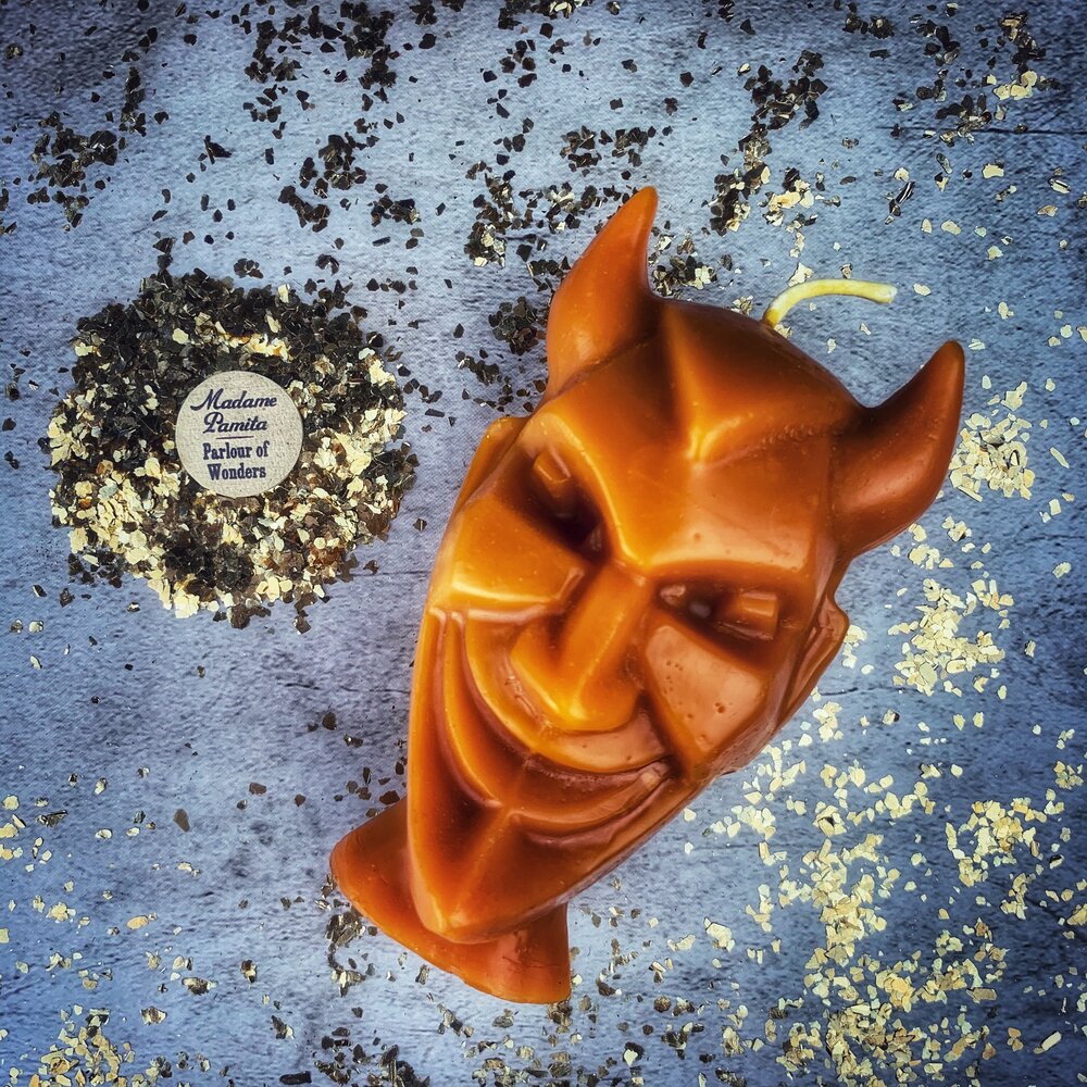 Beeswax Run Devil Run Spell Candle
