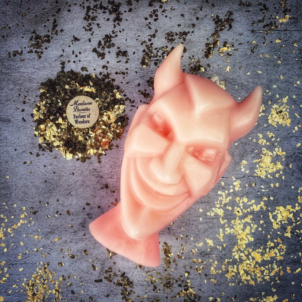 Beeswax Run Devil Run Spell Candle