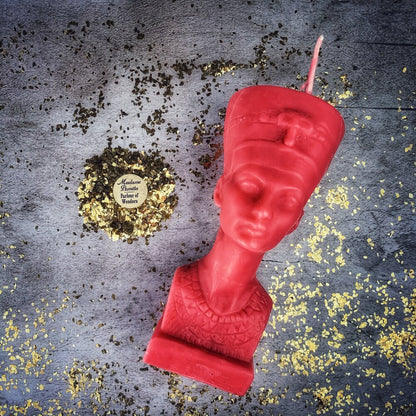 Beeswax Egyptian Queen Spell Candle