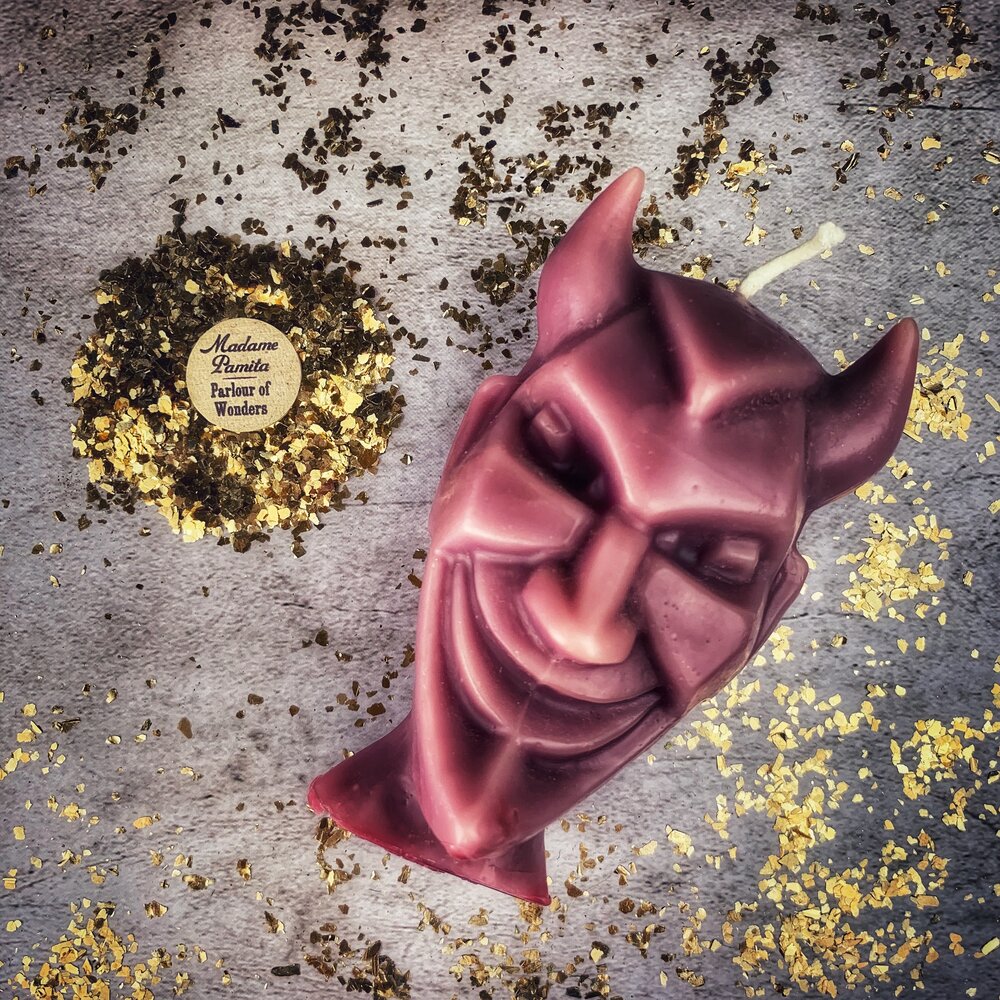 Beeswax Run Devil Run Spell Candle