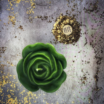 Beeswax Rose Romance Spell Candle