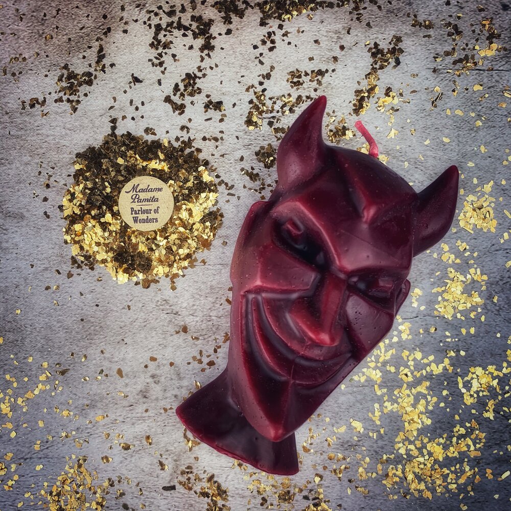 Beeswax Run Devil Run Spell Candle