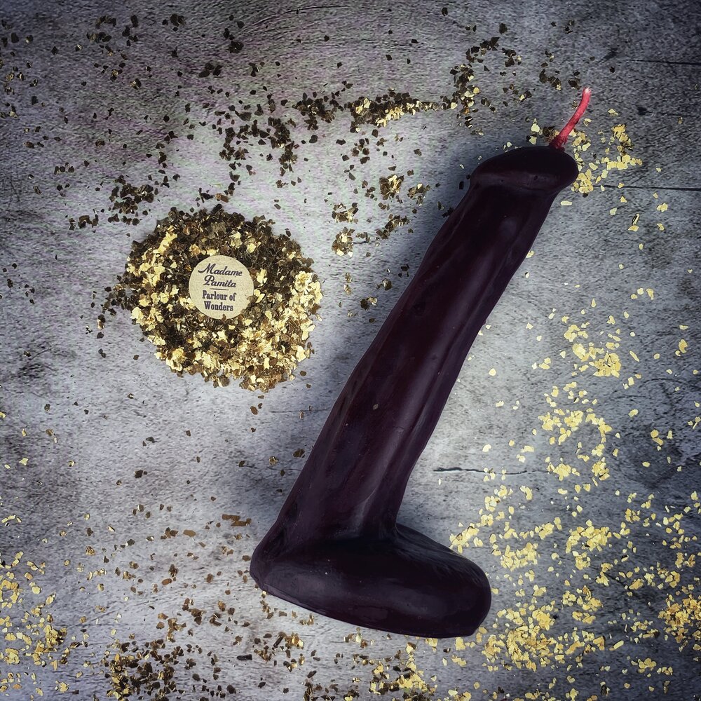 Beeswax Phallus Spell Candle