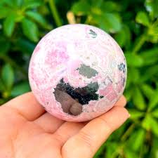 Rhodonite Sphere