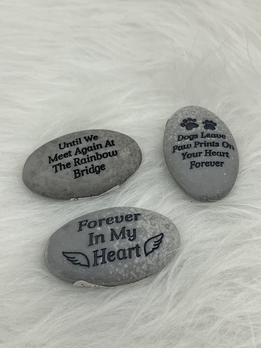 Rainbow Bridge Quote - Assorted Stone