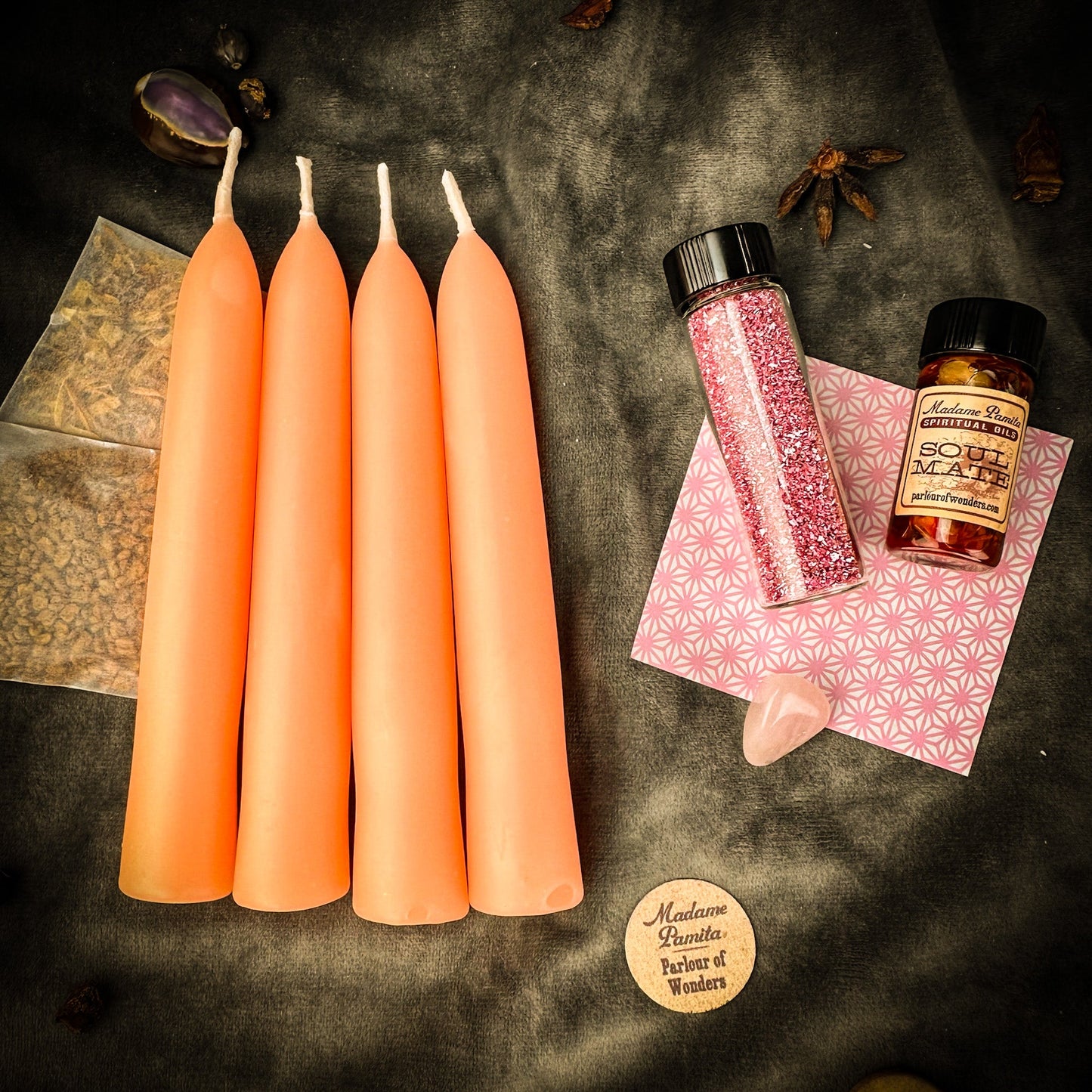 Romance Candle Spell Booster Pack - Add True Love to Any Candle Spell Kit