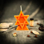 Seal of Solomon Candle Spell Kit - Protection & Power