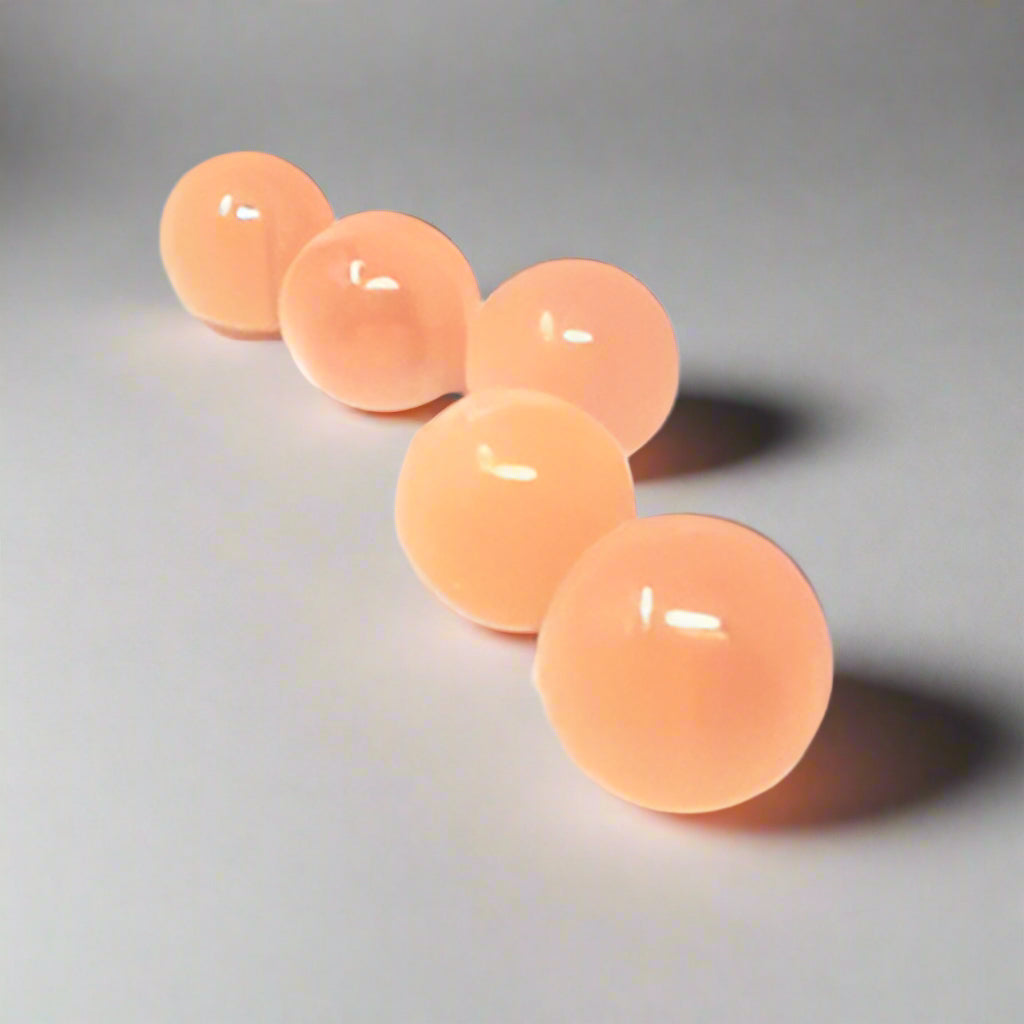 Peach Selenite Healing Crystal for Emotional Renewal