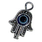 Single Evil Eye in Hamsa Charm