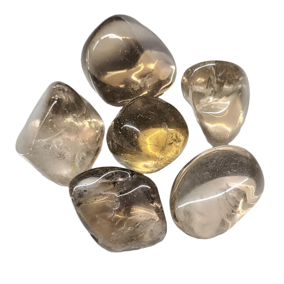 Smoky Quartz Tumbled Stone For Grounding And Protection
