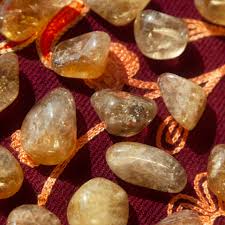 Smoky Citrine Natural Tumbled Large