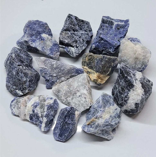 Sodalite Rough Crystal for Intuition and Clarity