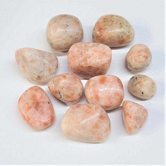 Sunstone Tumbled Pocket Stone for Vitality and Joy