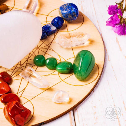 The Divination Crystal Grid Set