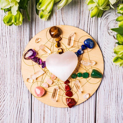 The Divination Crystal Grid Set