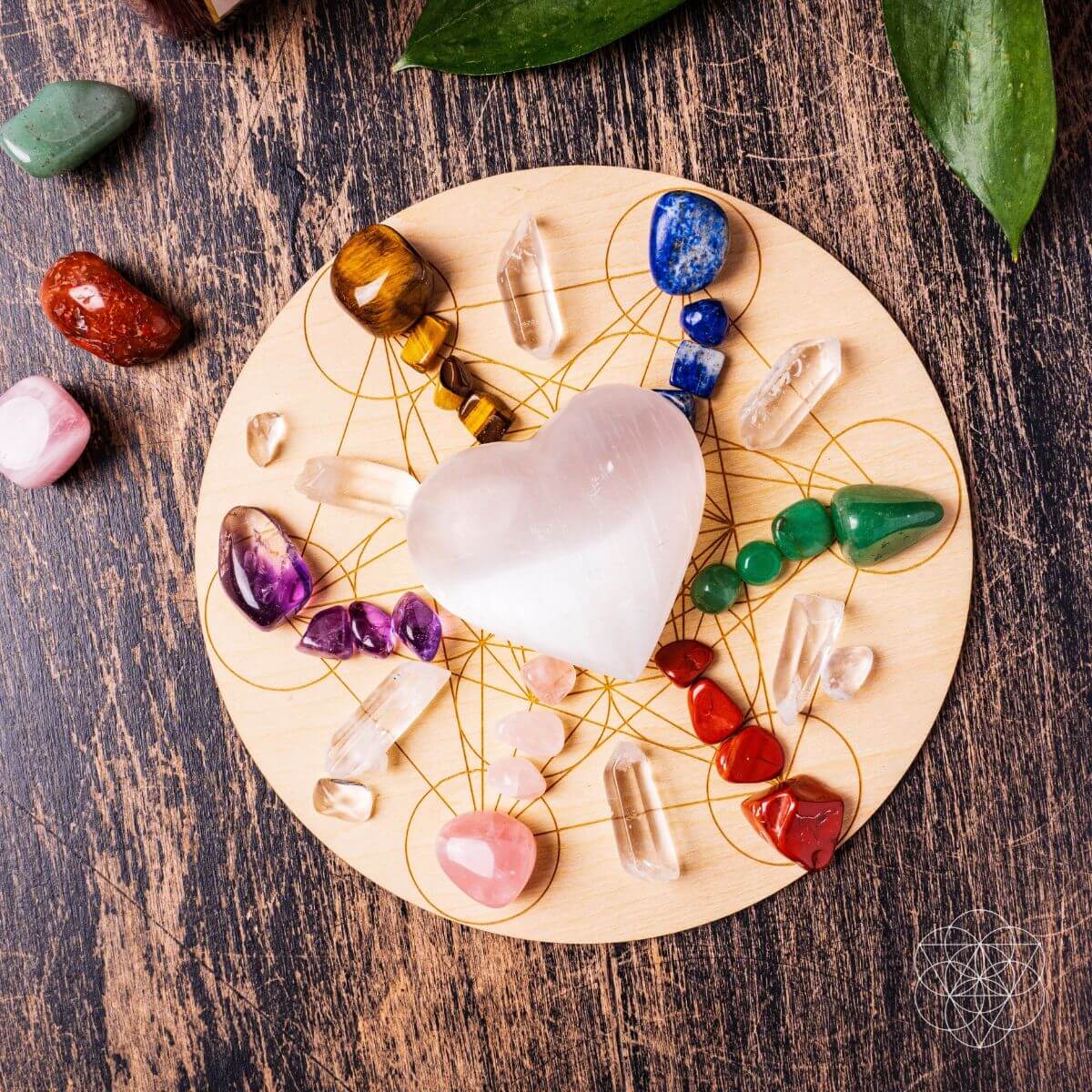 The Divination Crystal Grid Set