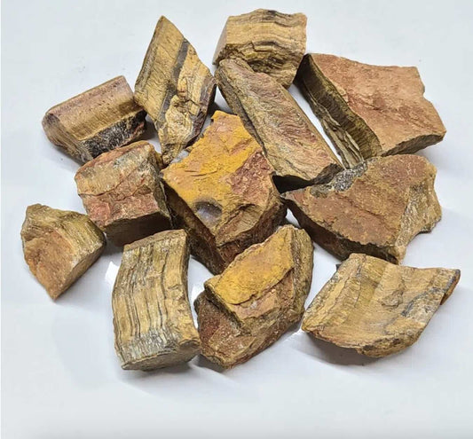 Tiger Eye Rough Crystal for Protection and Grounding