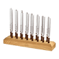 Pro 16 Vibrational Therapy Steel Tuning Fork Set - Weighted