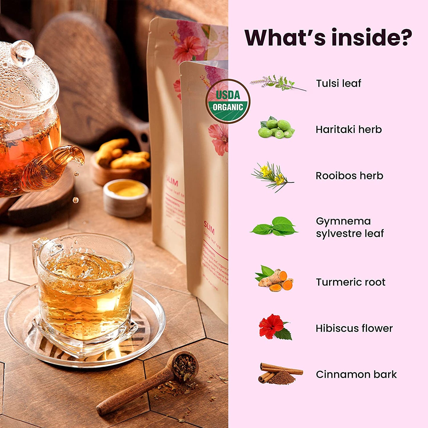 Organic Serenity Tea For Stress Relief | Mystics Vibe