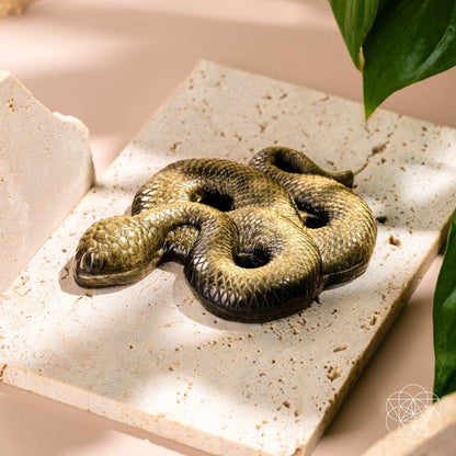 Unbroken: The Gold Obsidian Serpent Totem